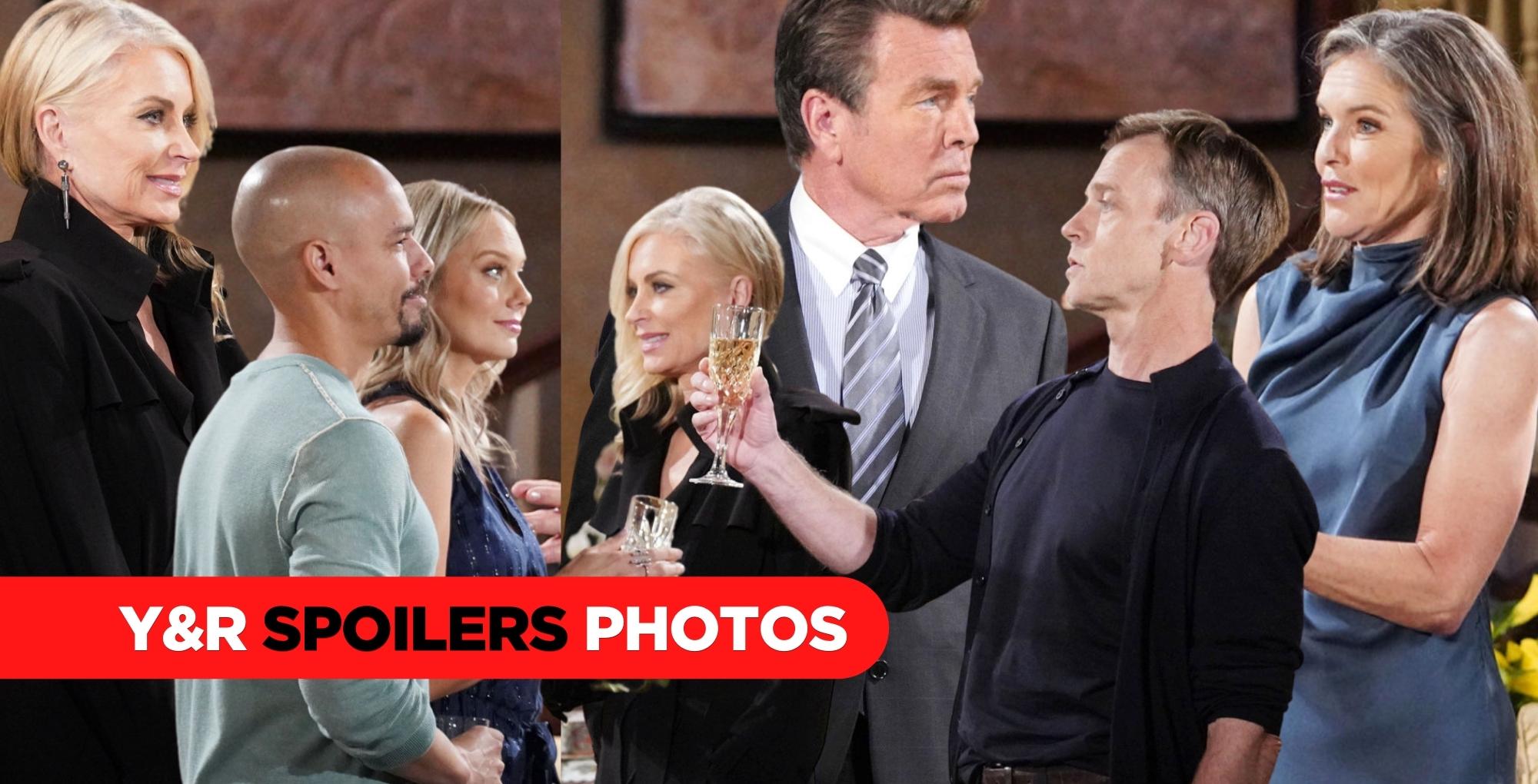 y&r spoilers photos collage.