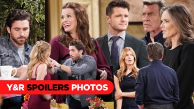Y&R Spoilers Photos: A Face-Off And Family Matters 
