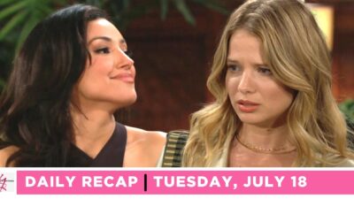 Y&R Recap: Audra Doesn’t Pass Summer’s Smell Test