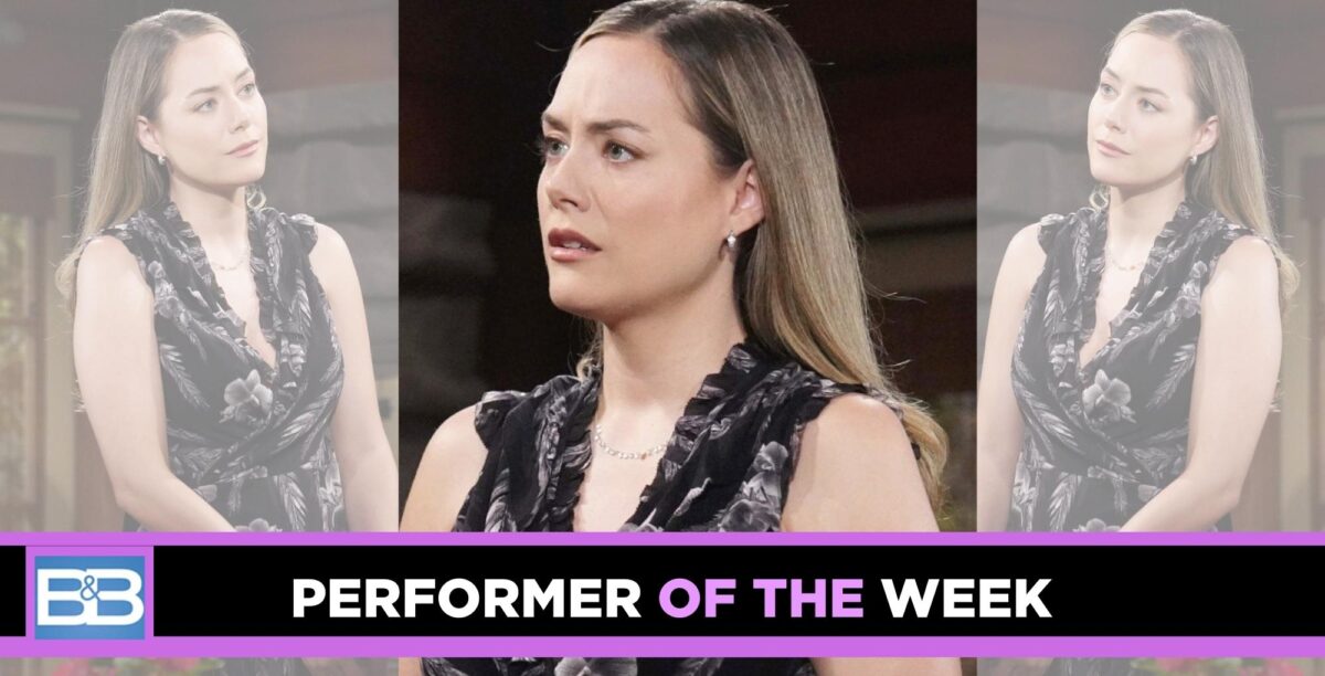 Soap Hub Performer Of The Week For B&B: Annika Noelle