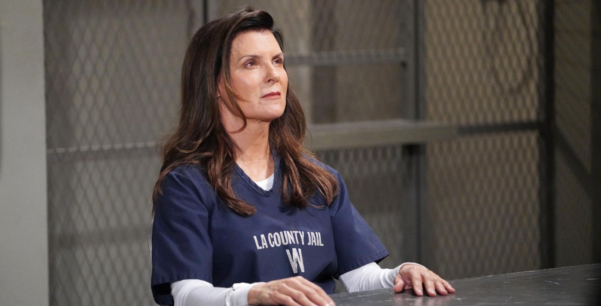 the bold and the beautiful spoilers for july 10, 2023 have sheila carter back but still in jail.