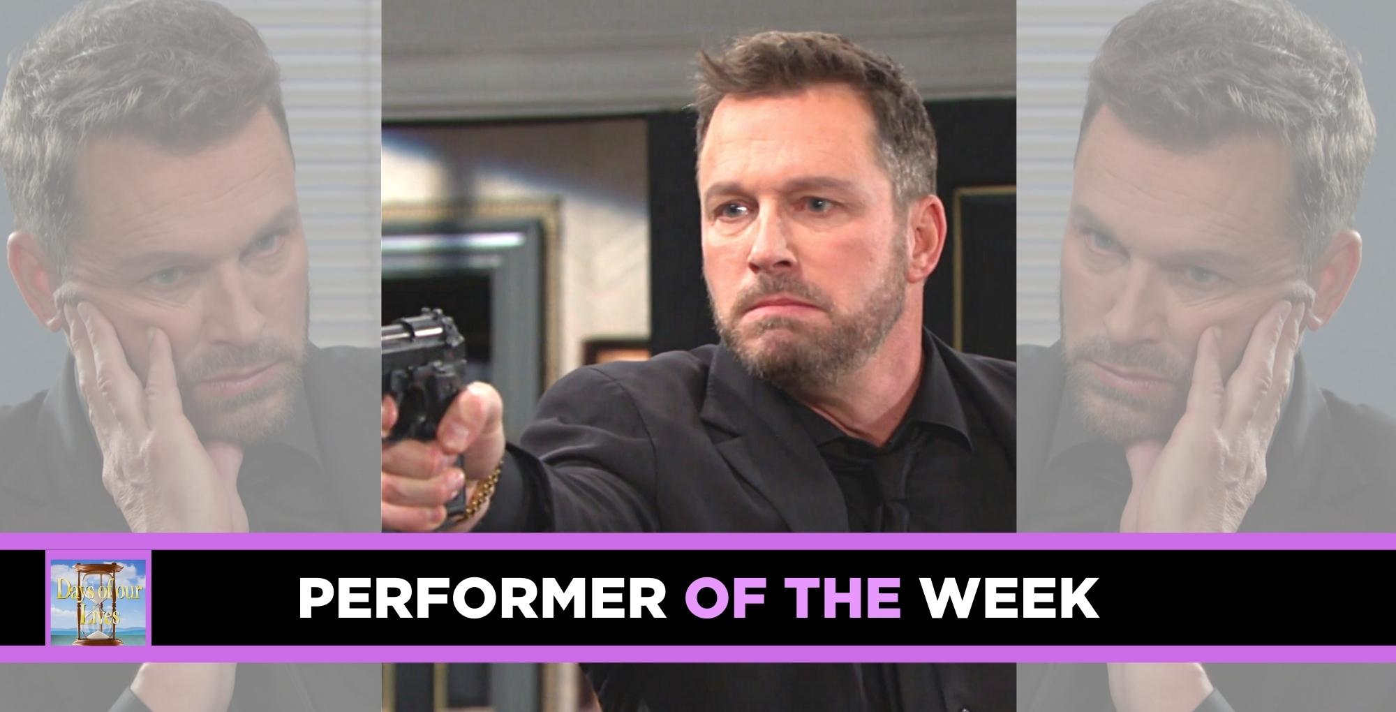 eric martsolf is days performer of the week.