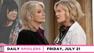 DAYS Spoilers: Marlena Has Hot Intel About Nurse Whitley 