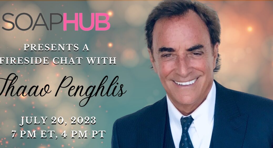 DAYS Star Thaao Penghlis Joins Soap Hub for a Fireside Chat