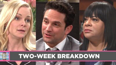 DAYS Spoilers Two-Week Breakdown: Sweet Love And Upsetting Breakdowns