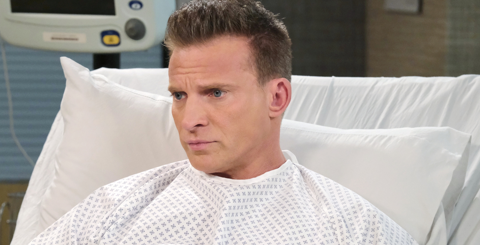 days spoilers speculation about harris michaels in a hospital bed.