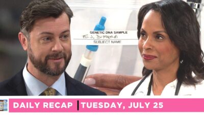 DAYS Recap: Uh-Oh, EJ Gave Dr. Sorenson His DNA Sample