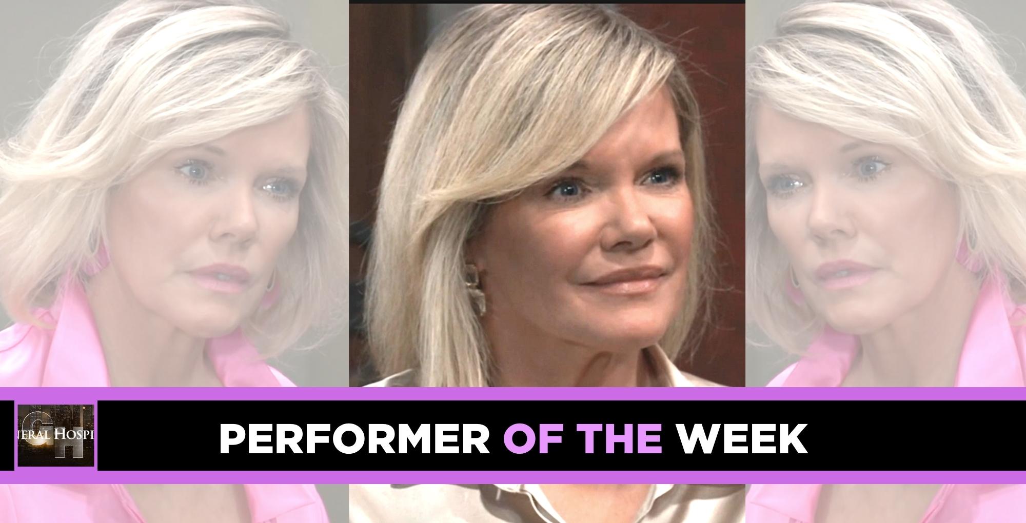 maura west performer of the week for gh.