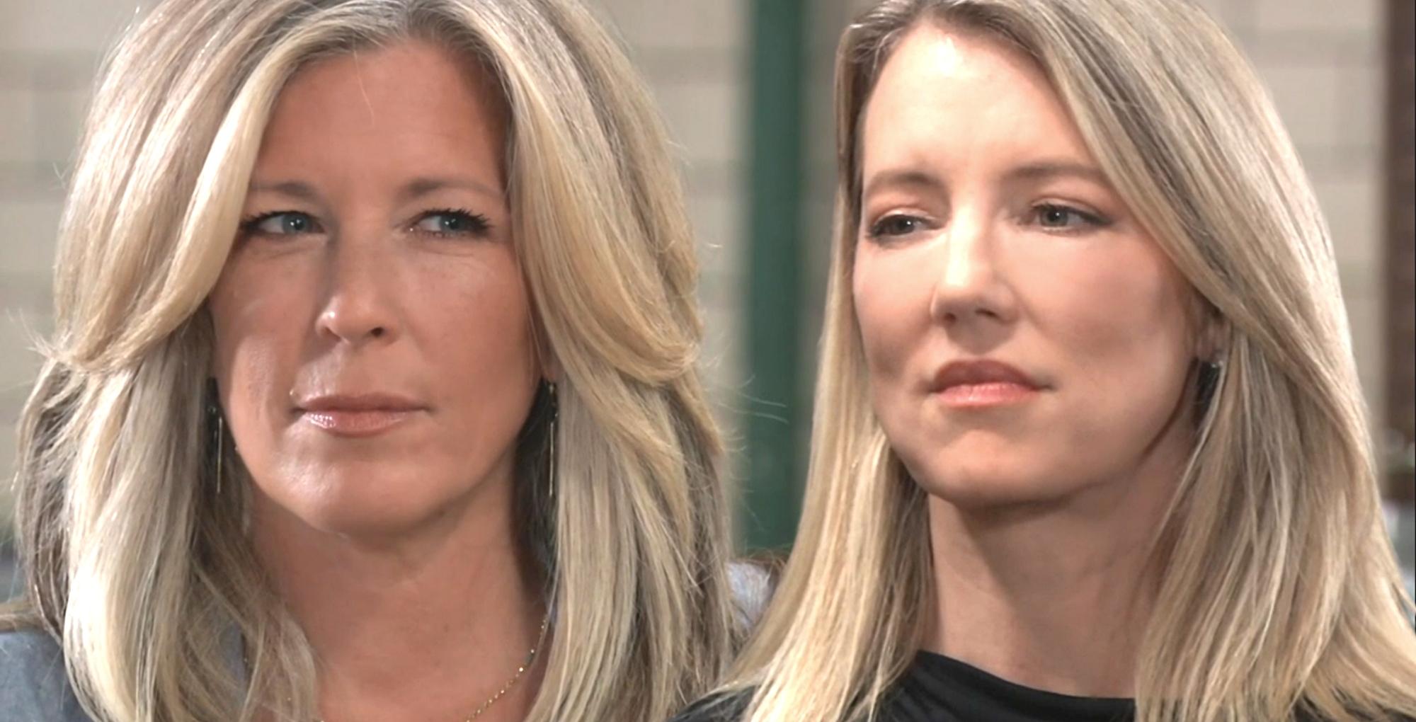 is nina reeves or carly more to blame for their general hospital feud?