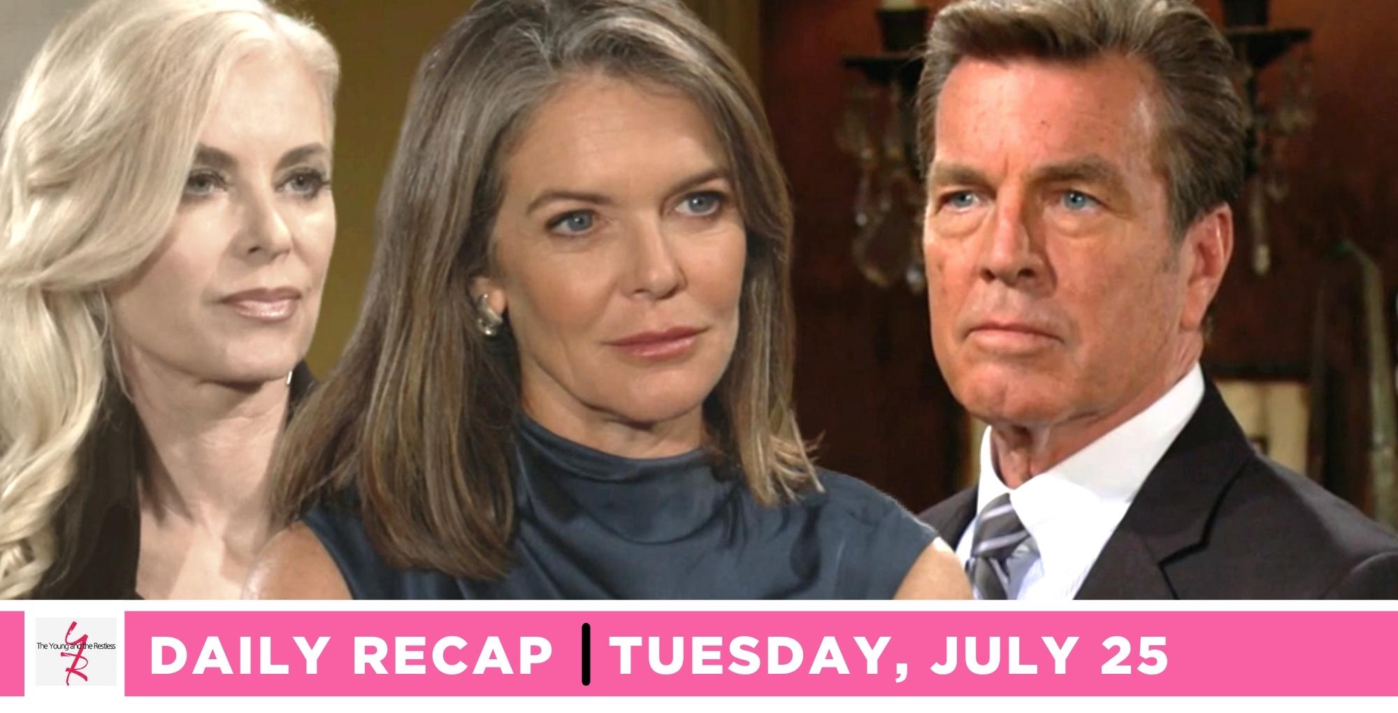 Young And The Restless Recap Jack And Diane Want To Stop Ashley