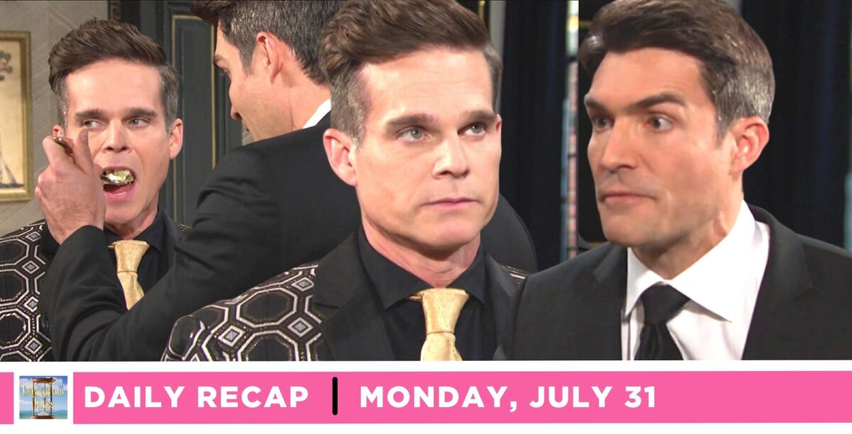 leo stark agrees to keep quiet for dimitri von leuschner on the days of our lives recap for july 31, 2023.
