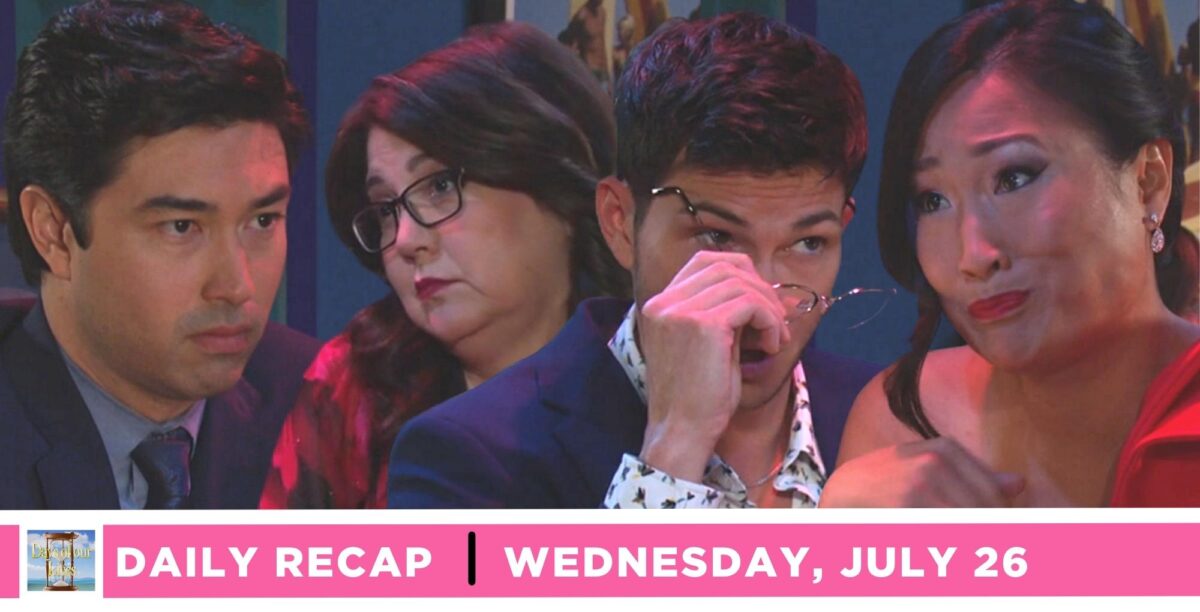 days of our lives recap for wednesday, july 26, 2023, li and melinda's matchmaker fails to deliver yet again.