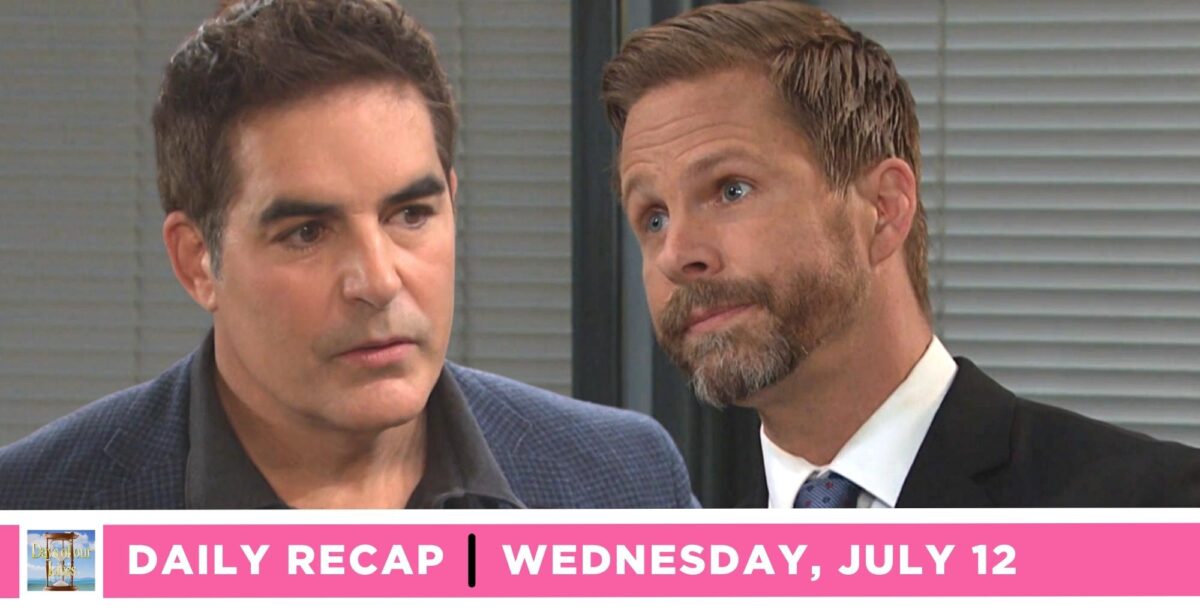 mayor clint rawlings fired rafe hernandez on the days of our lives recap for wednesday, july 12, 2023.