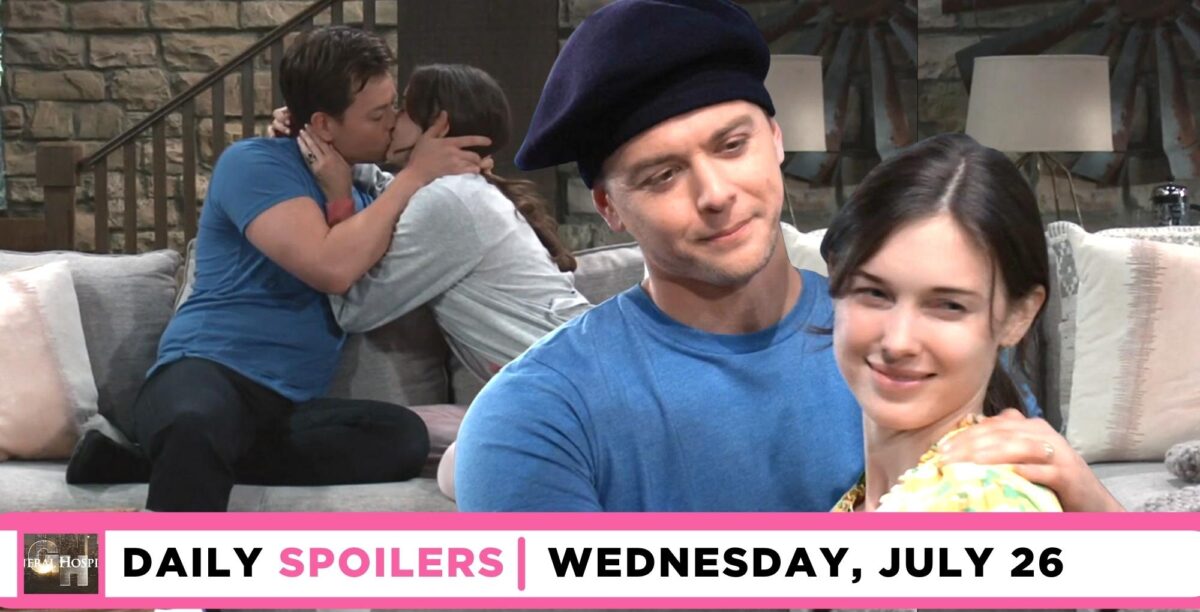 general hospital spoilers for july 26, 2023, has michael and willow getting closer.