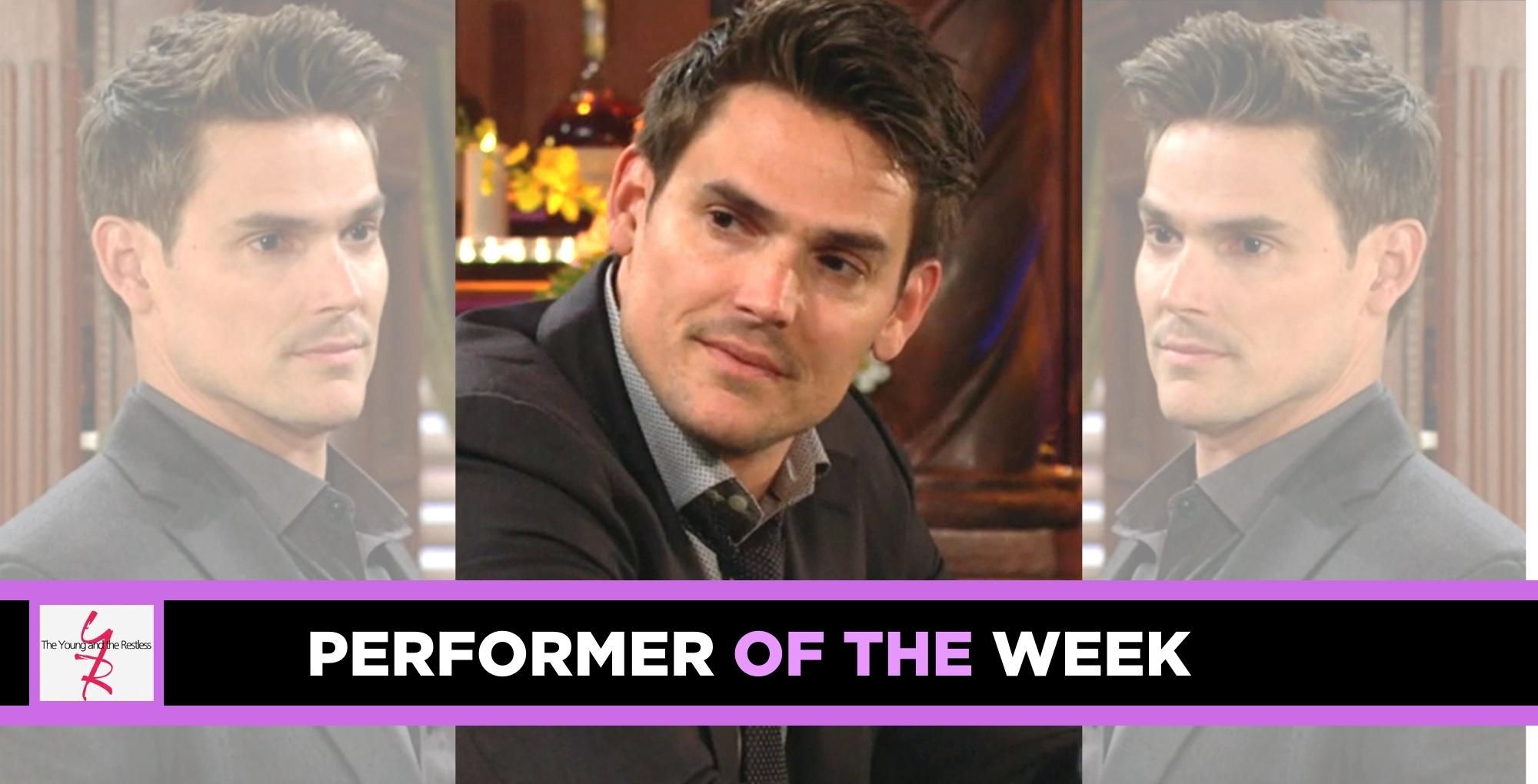 mark grossman the young and the restless performer of the week