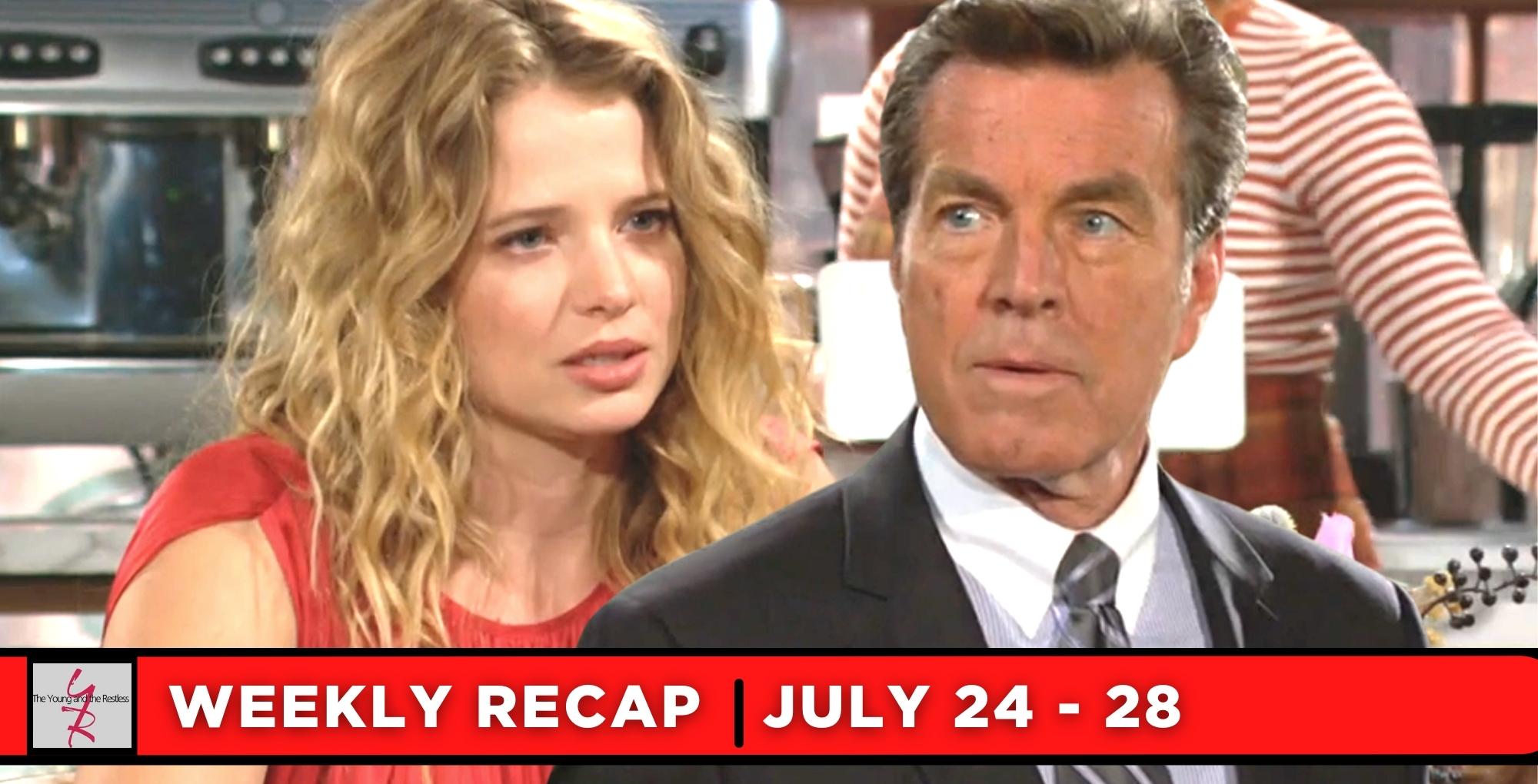 the young and the restless weekly recaps