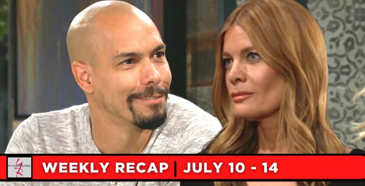 the young and the restless recaps for july 13 – july 17, 2023, two images devon and phyllis.