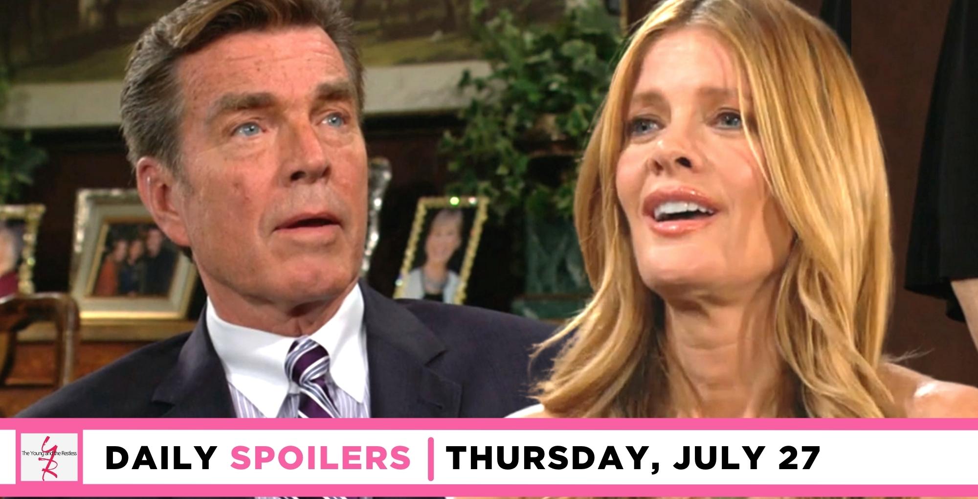 the young and the restless spoilers for july 27, 2023, have jack seeing phyllis.