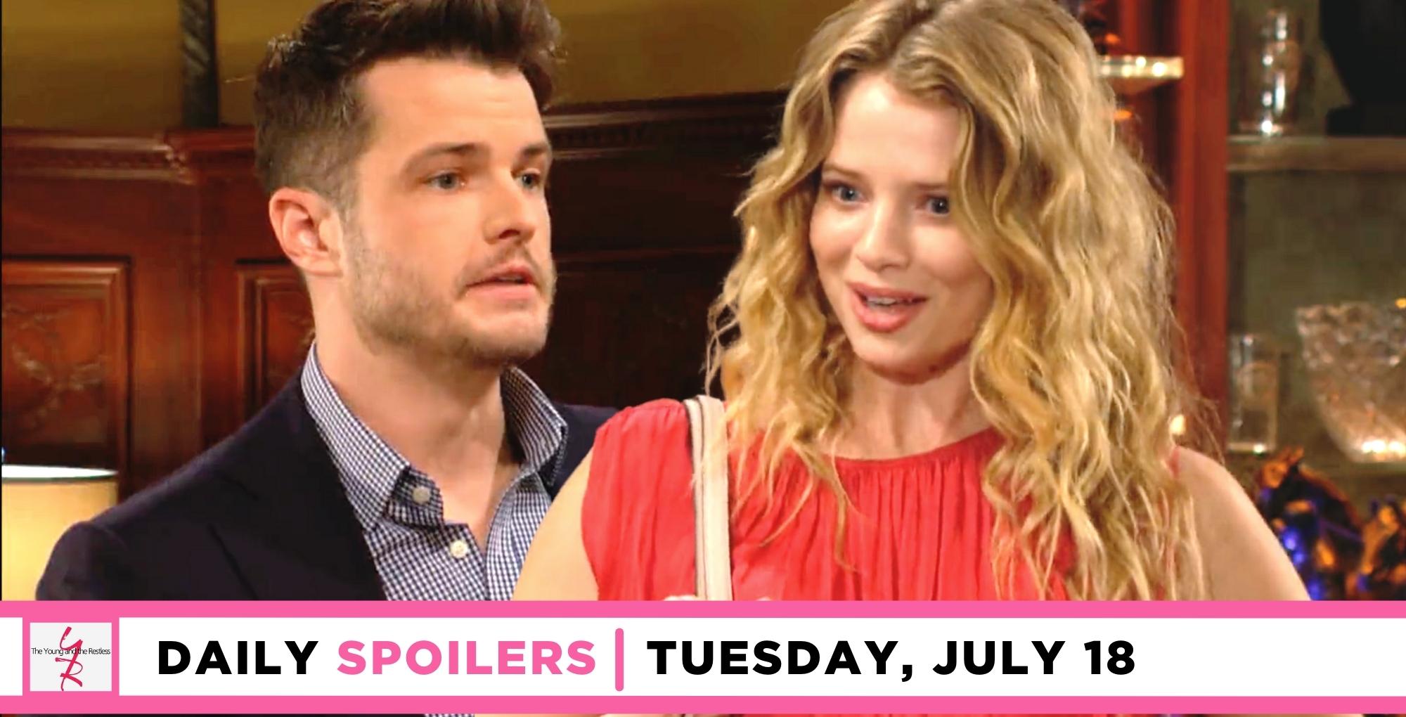 the young and the restless spoilers for july 18, 2023, has kyle confronted by summer.