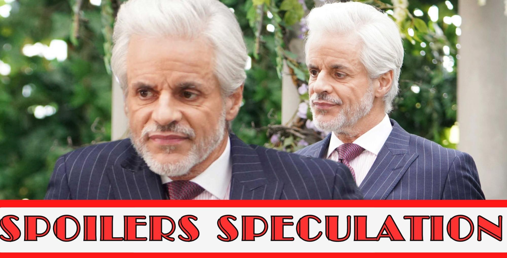 y&r spoilers speculation with two images of michael baldwin.