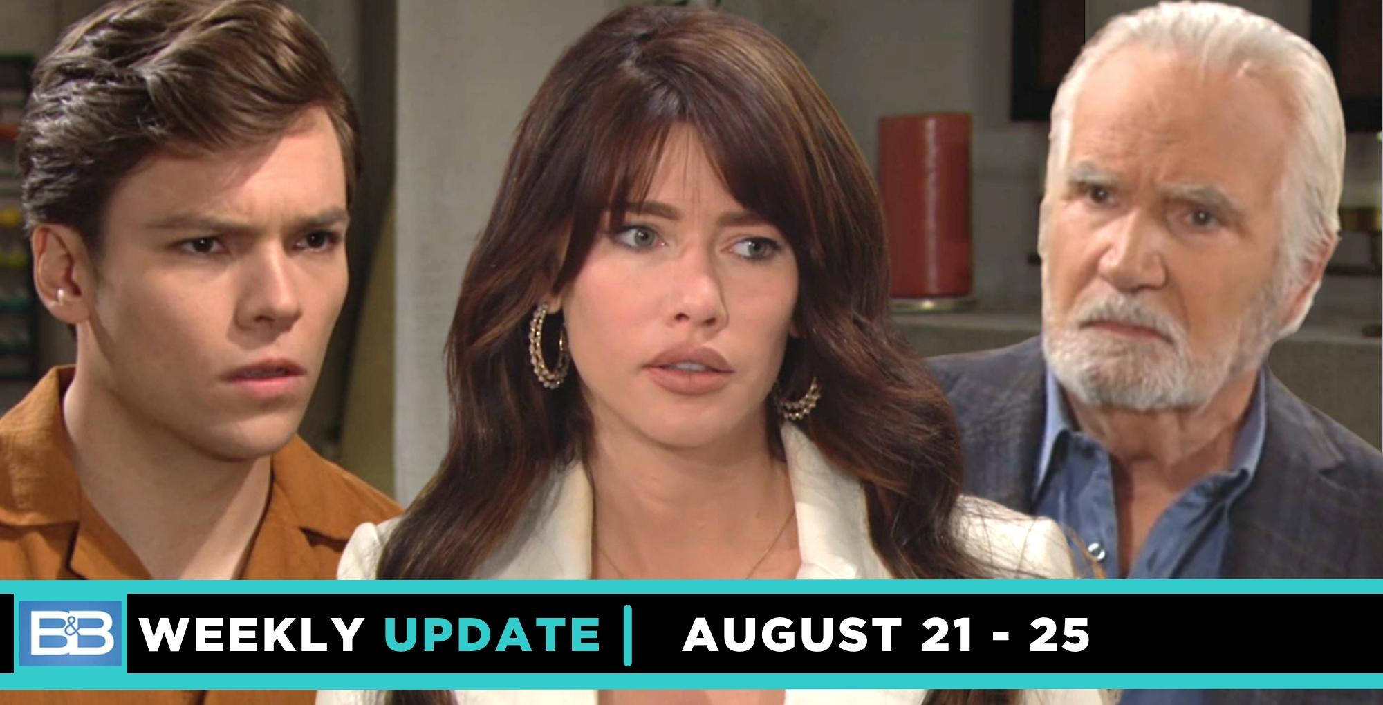 the bold and the beautiful weekly update spoilers