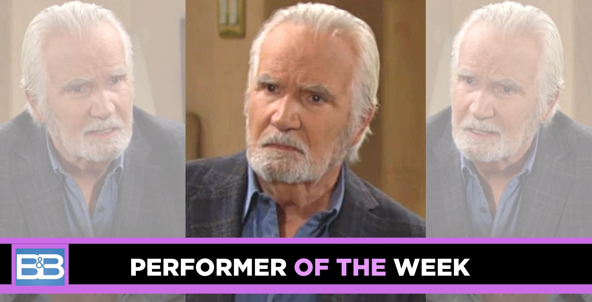 john mccook performer of the week for bold and the beautiful.