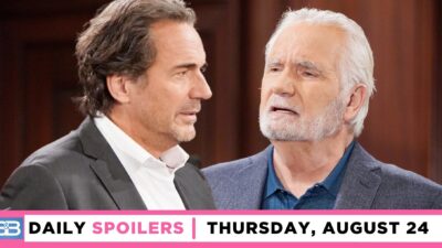 B&B Spoilers: Is Trouble Brewing Between Eric And Ridge? 