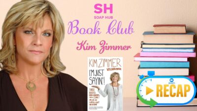 Soap Hub Book Club: Kim Zimmer Meeting Minutes And Riveting Reading 