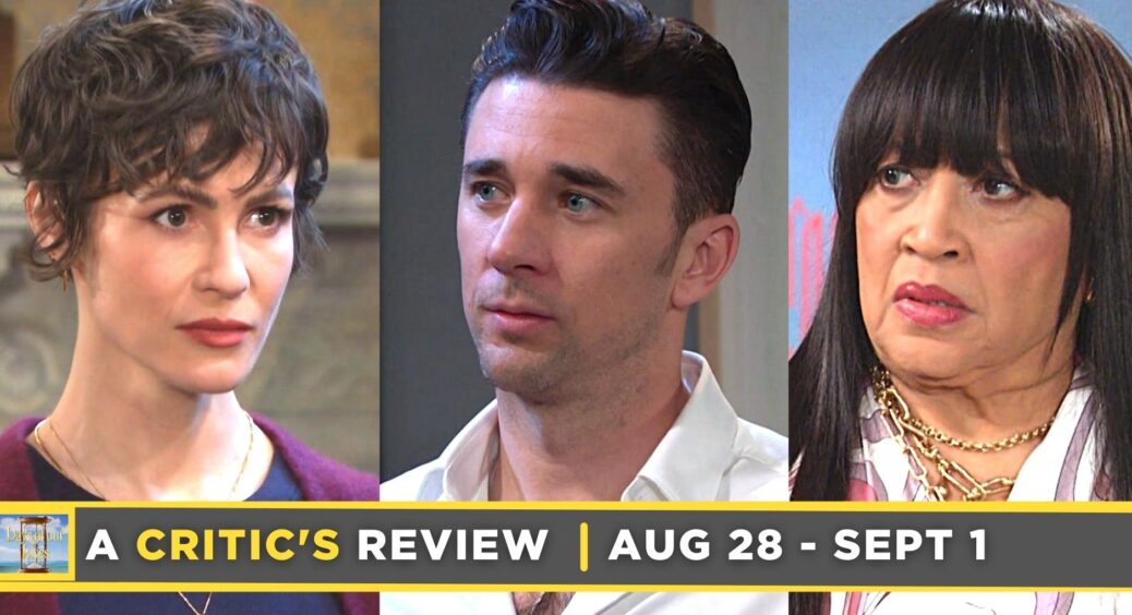 A Critic’s Review Of Days of our Lives: Dual Messages, Debate & Cheer Factor