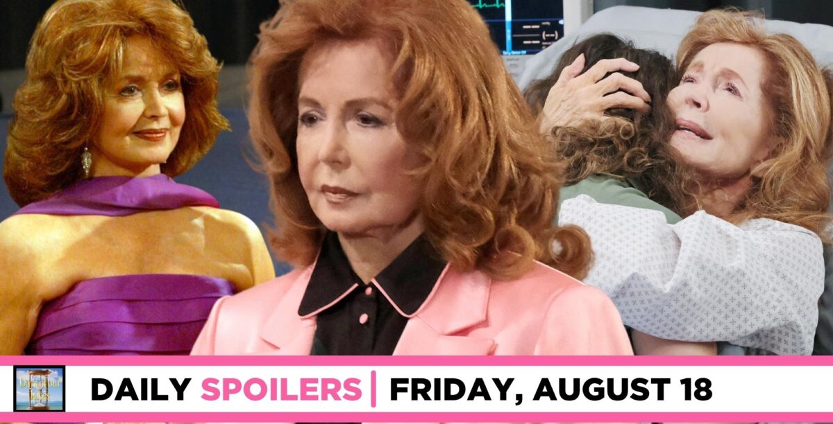 days of our lives spoilers for august 18, 2023, has a celebration of 50 years of maggie horton kiriakis.