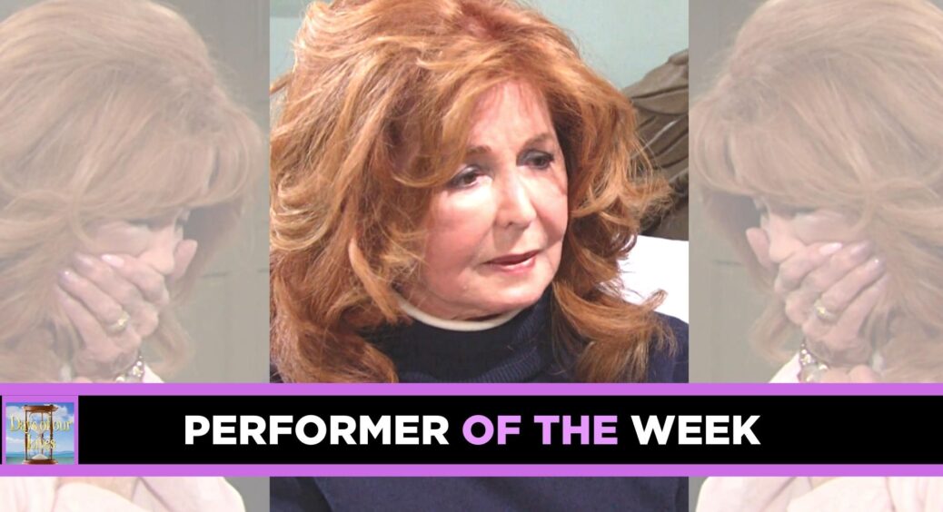 Soap Hub Performer Of The Week For DAYS: Suzanne Rogers