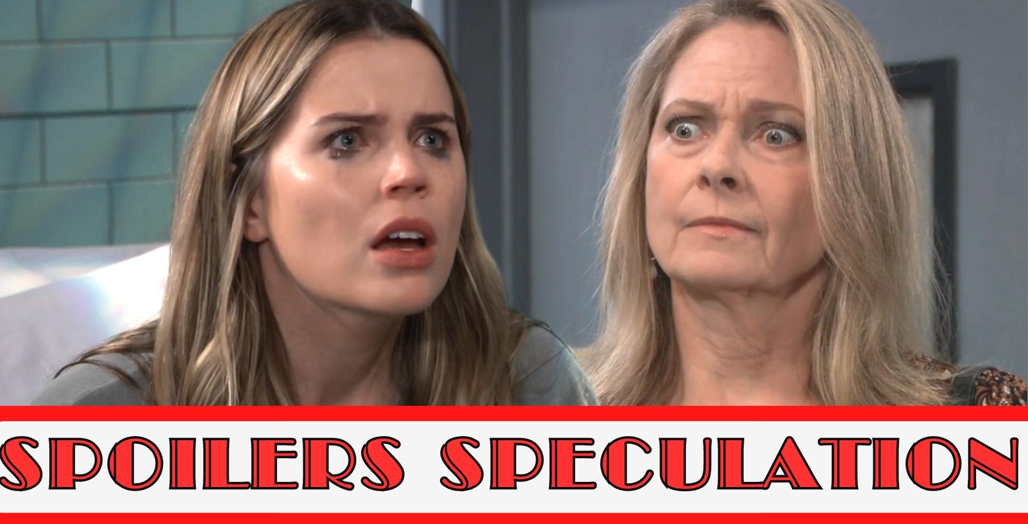 gh spoilers speculation that sasha discovers what gladys did.