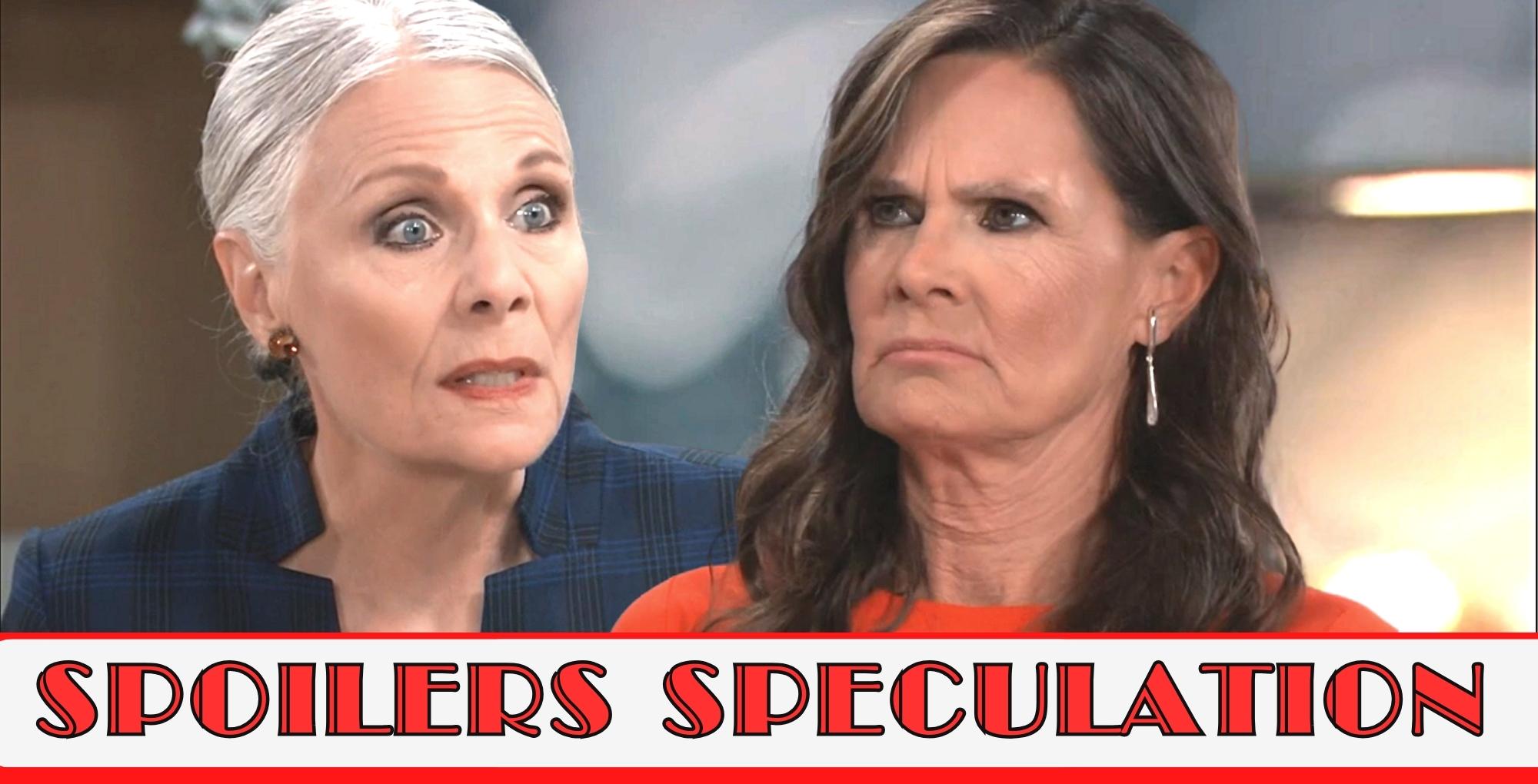gh spoilers speculation about tracy and lucy facing off.
