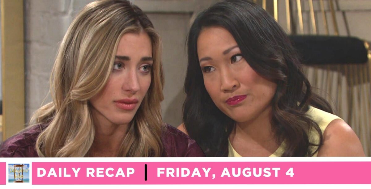 melinda trask figured out sloan petersen's secret on the days of our lives recap for friday, august 4, 2023.