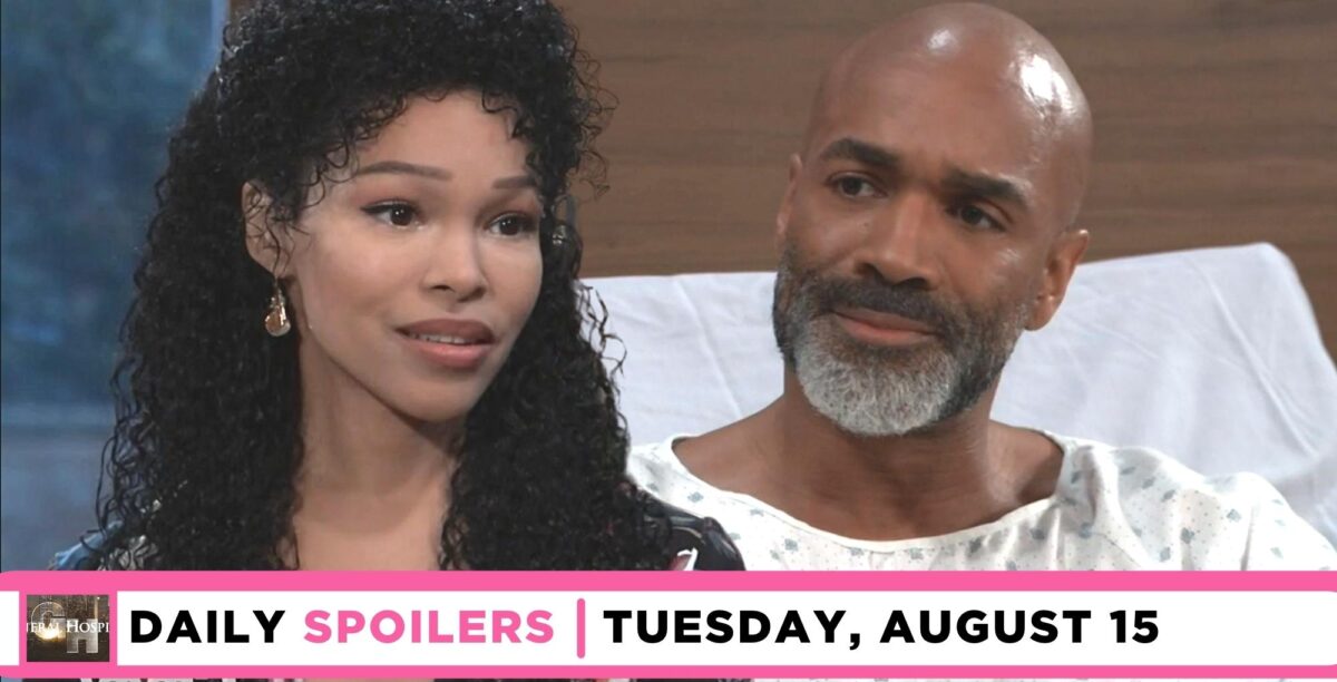 general hospital spoilers for august 15, 2023, has portia talking to curtis.