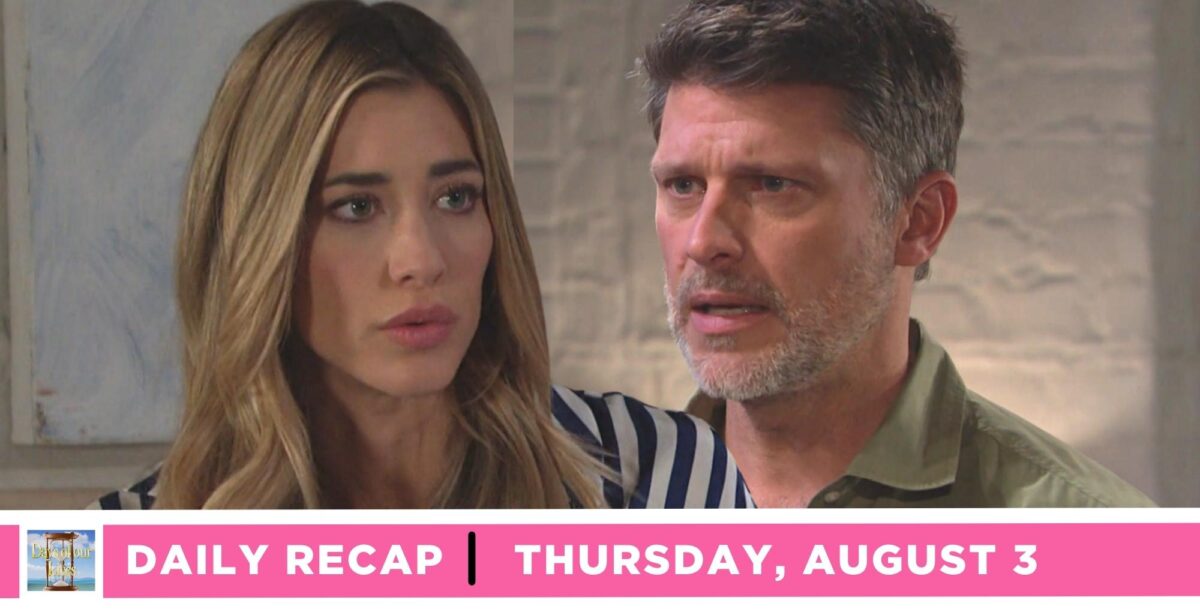 sloan petersen was not impressed with eric brady on the days of our lives recap for august 3, 2023.