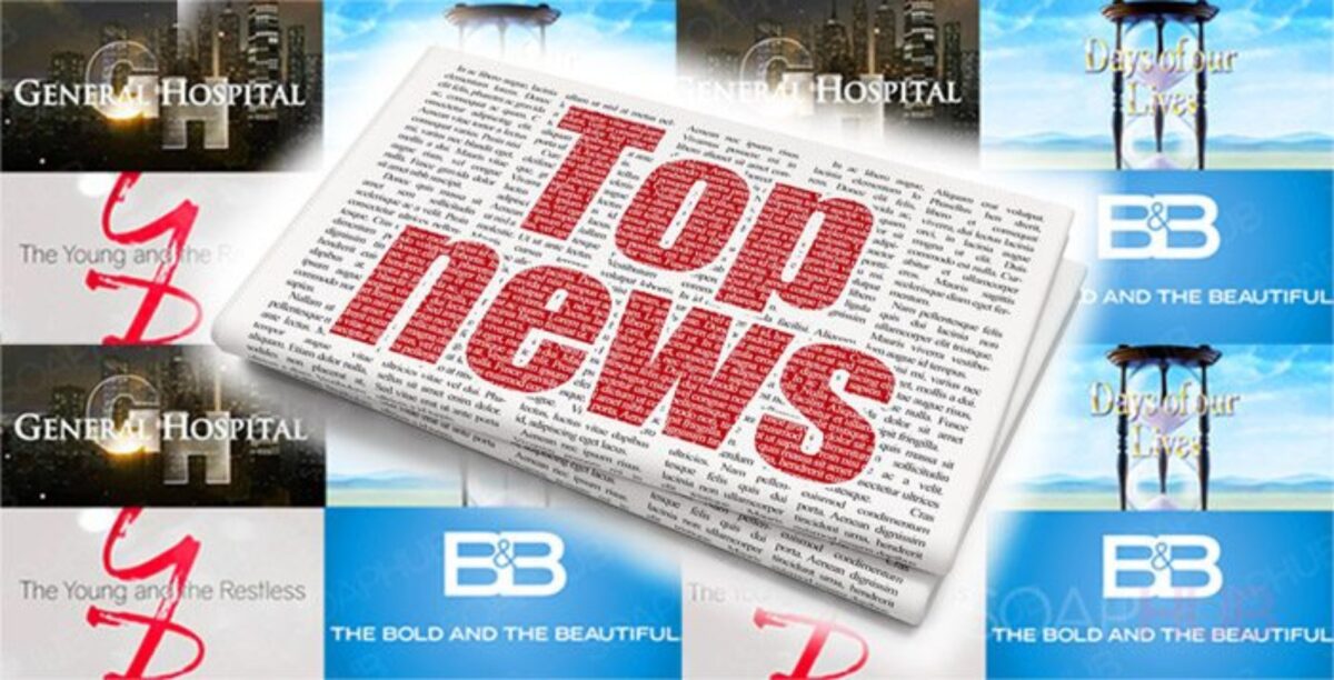 soap hub weekly news wrap top news.