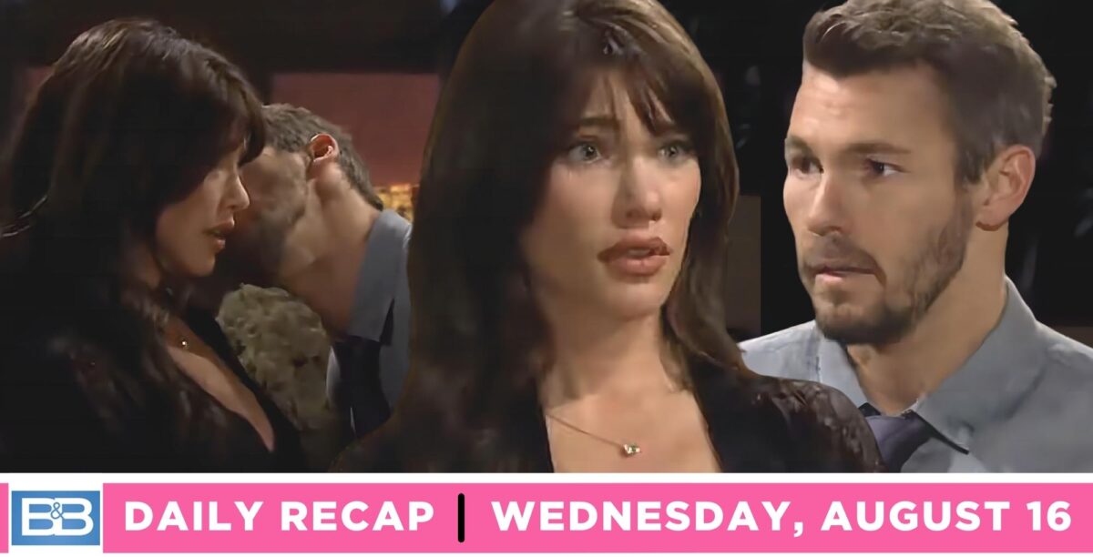 steffy sends liam away in today's bold and the beautiful recap.