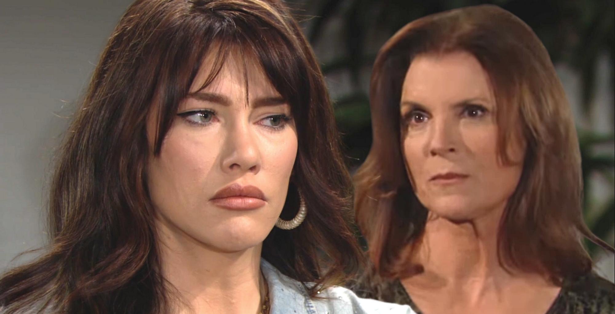 stetffy has more to worry about than sheila on bold and the beautiful.