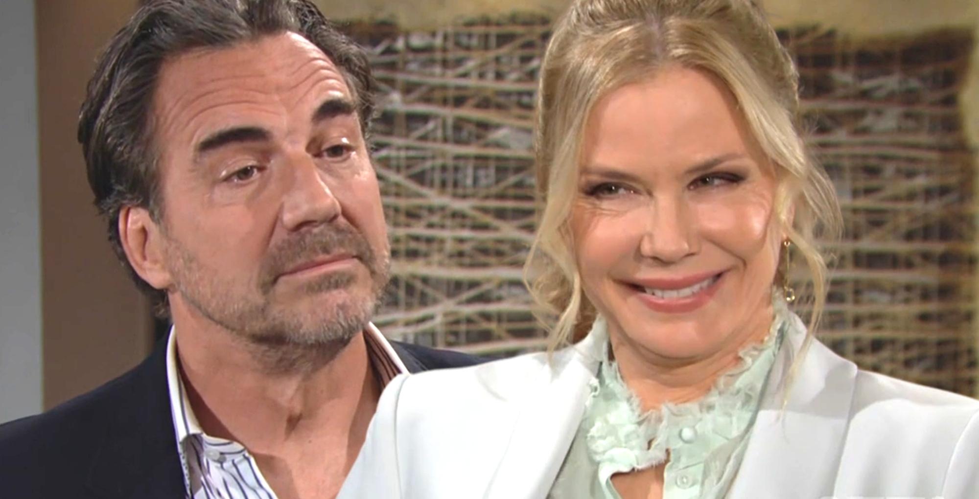 brooke logan and ridge forrester might head to the altar on bold and the beautiful again.
