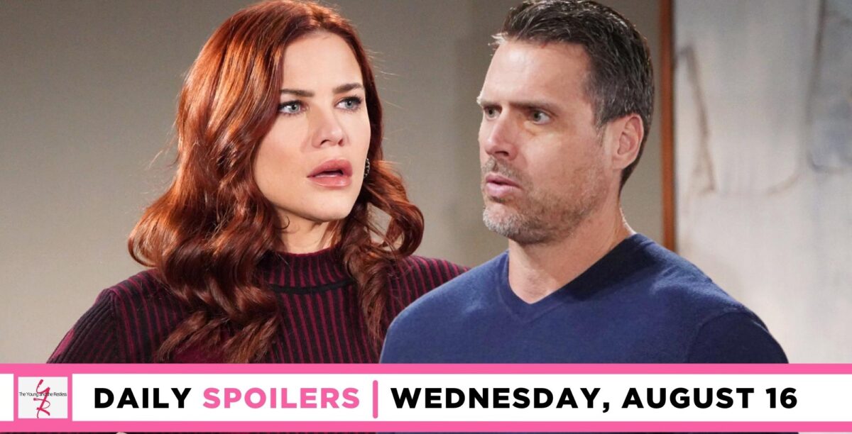 young and the restless spoilers for august 16, 2023, have sally and nick talking.