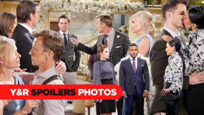 Y&R Spoilers Photos: Wedding Bells And Sharp Confrontations 