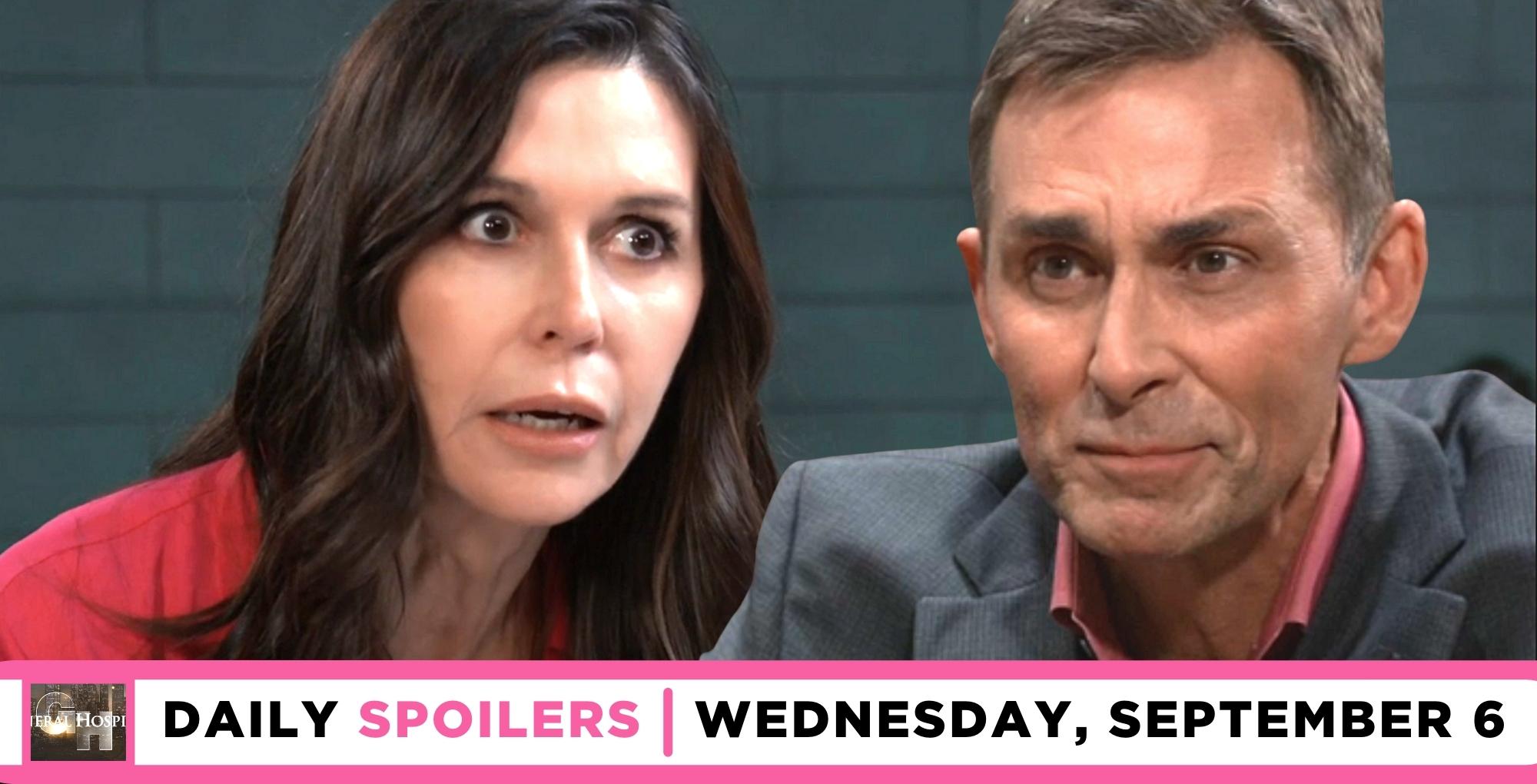 general hospital spoilers for september 6 2023 have anna following valentin.