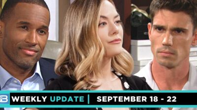 B&B Spoilers Weekly Update: Reservations And A Heartfelt Plea
