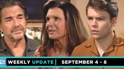 B&B Spoilers Weekly Update: An Unwelcome Appearance And Accusations