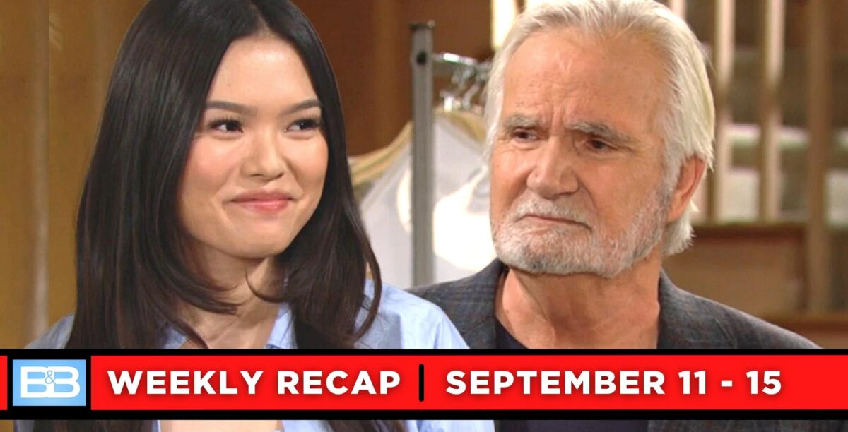 the bold and the beautiful recaps for september 11 – september 15, 2023, luna and eric.