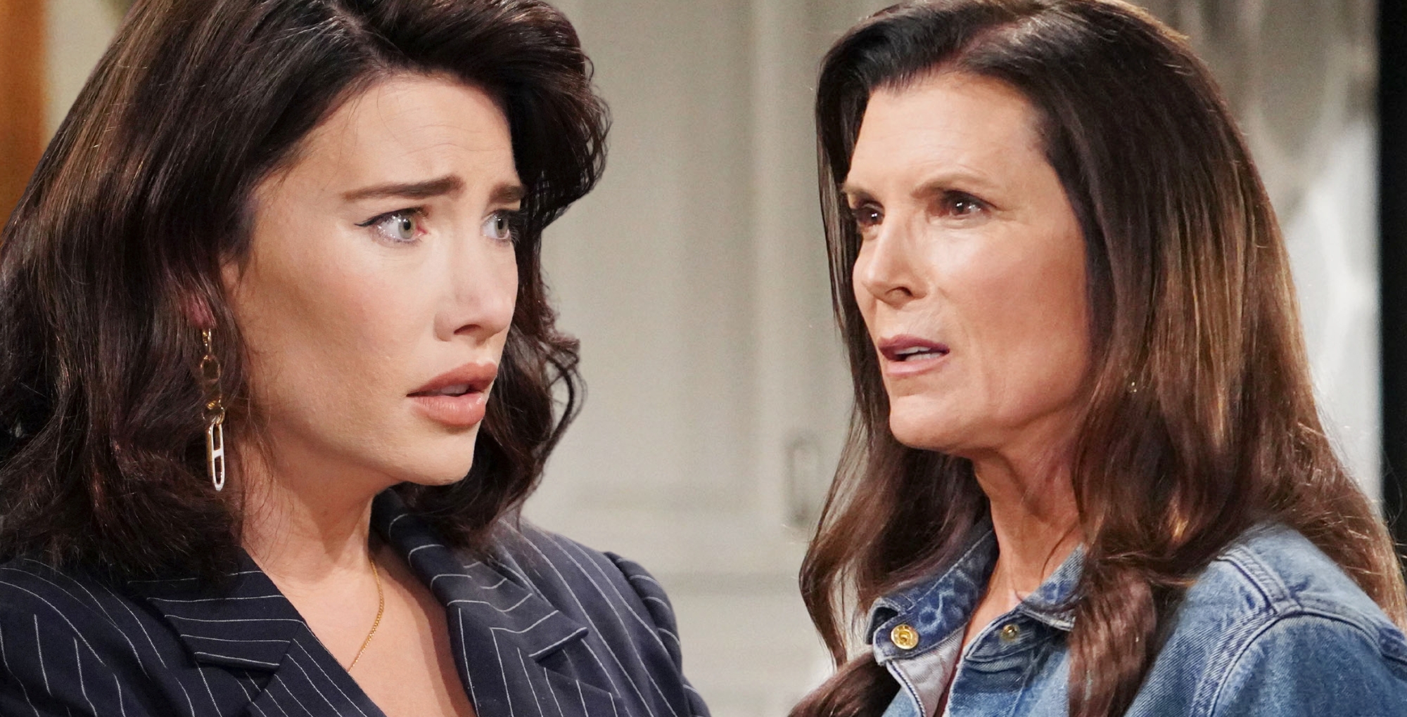 steffy forrester is terrified of sheila carter on bold and the beautiful.