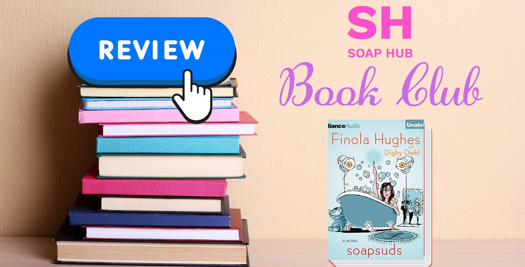 soap hub book club reviews finola hughes' soapsuds.