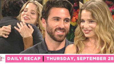 Y&R Recap: Chance And Summer Celebrate Huge News