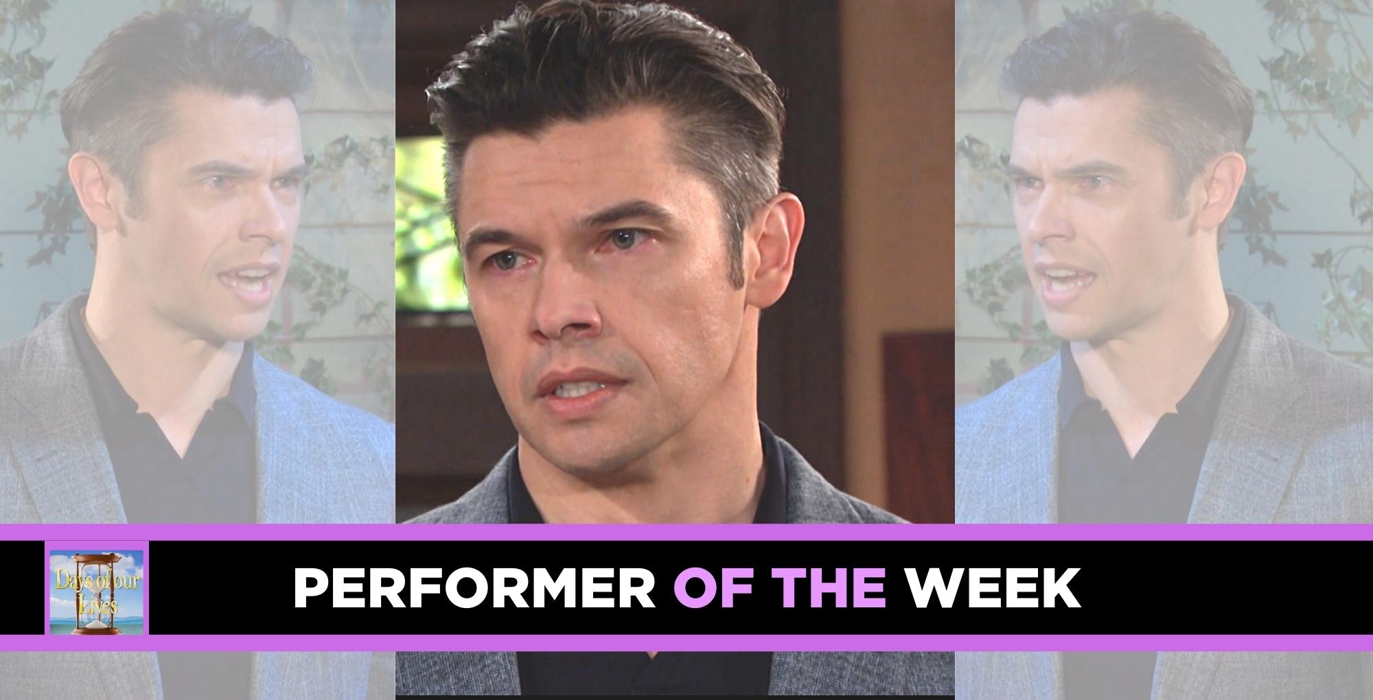 days of our lives performer of the week paul telfer.